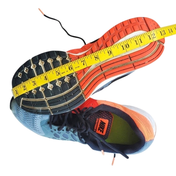 Nike Zoom Pegasus 31 Men’s Size 12 Dark Gray/Orange  Running Shoes - Picture 9 of 14